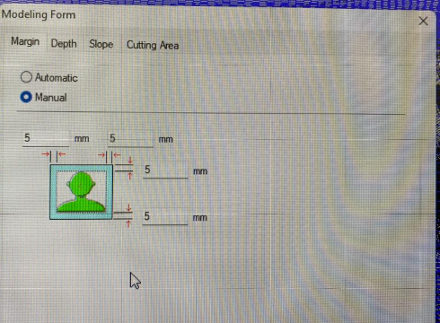 Setting margin